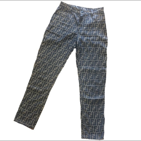 fendi zucca pants